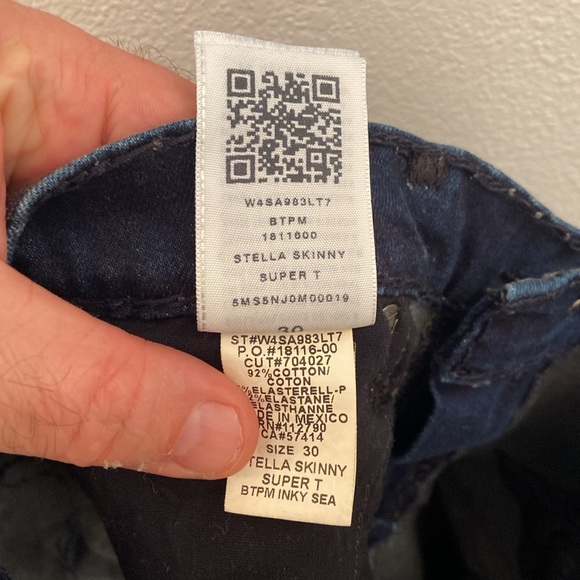 True Religion Stella Super Skinny, Made in Mexico, 30x32, NWT, $328 MSRP - Picture 7 of 12